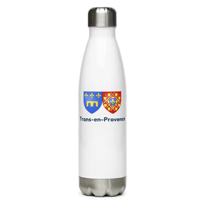Gourde inox blason de Trans-en-Provence