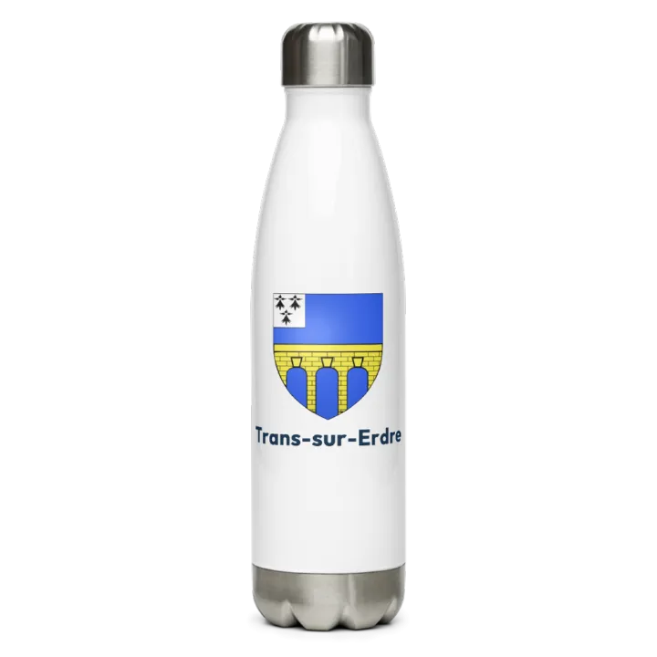 Gourde inox blason de Trans-sur-Erdre