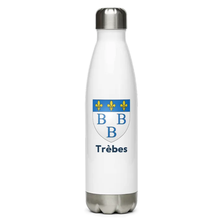 Gourde inox blason de Trèbes