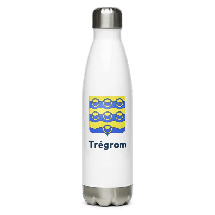 Gourde inox blason de Trégrom