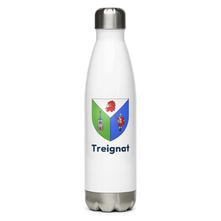 Gourde inox blason de Treignat