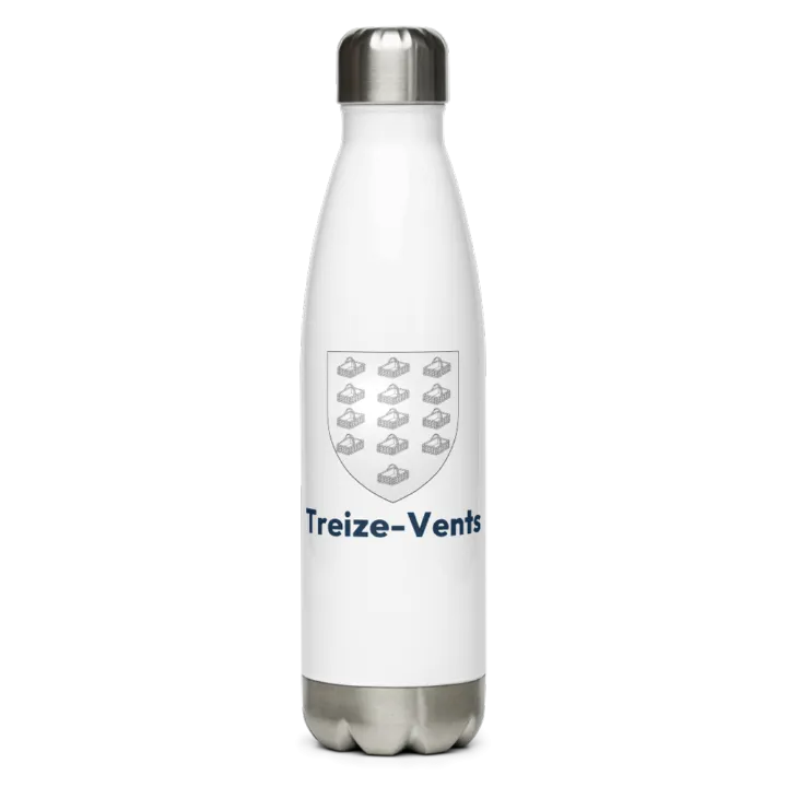 Gourde inox blason de Treize-Vents