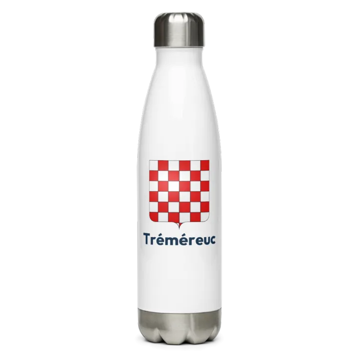 Gourde inox blason de Tréméreuc