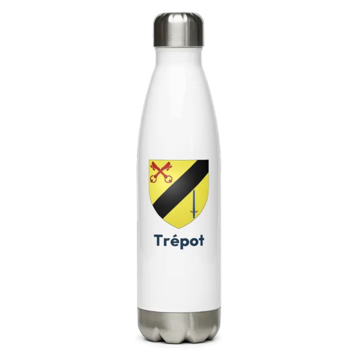 Gourde inox blason de Trépot
