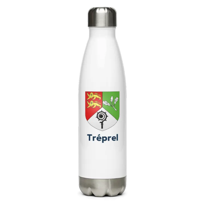 Gourde inox blason de Tréprel