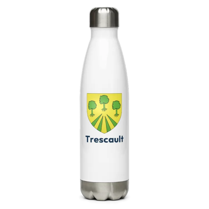 Gourde inox blason de Trescault