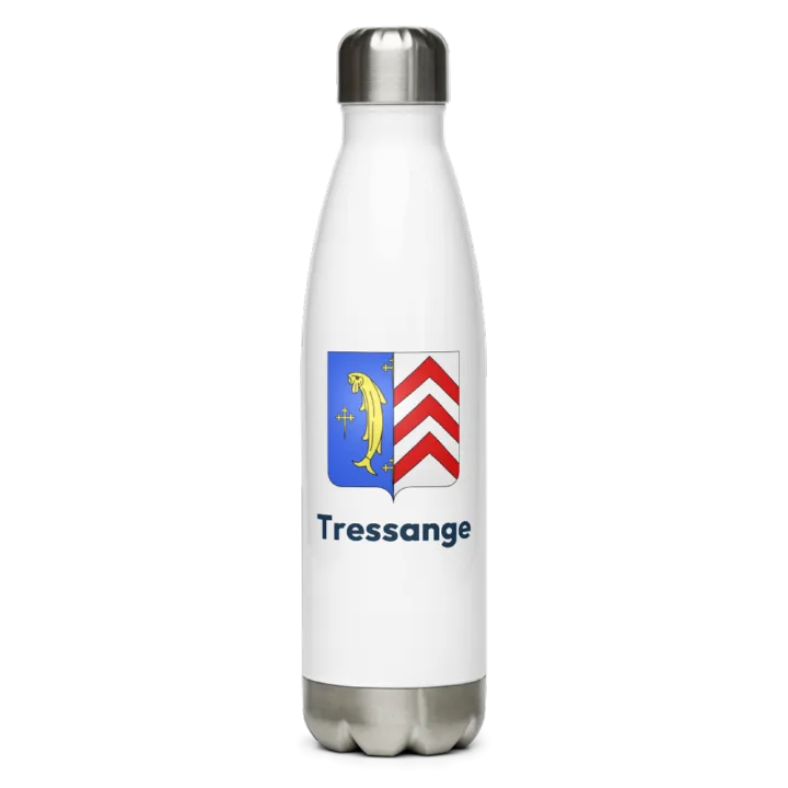 Gourde inox blason de Tressange