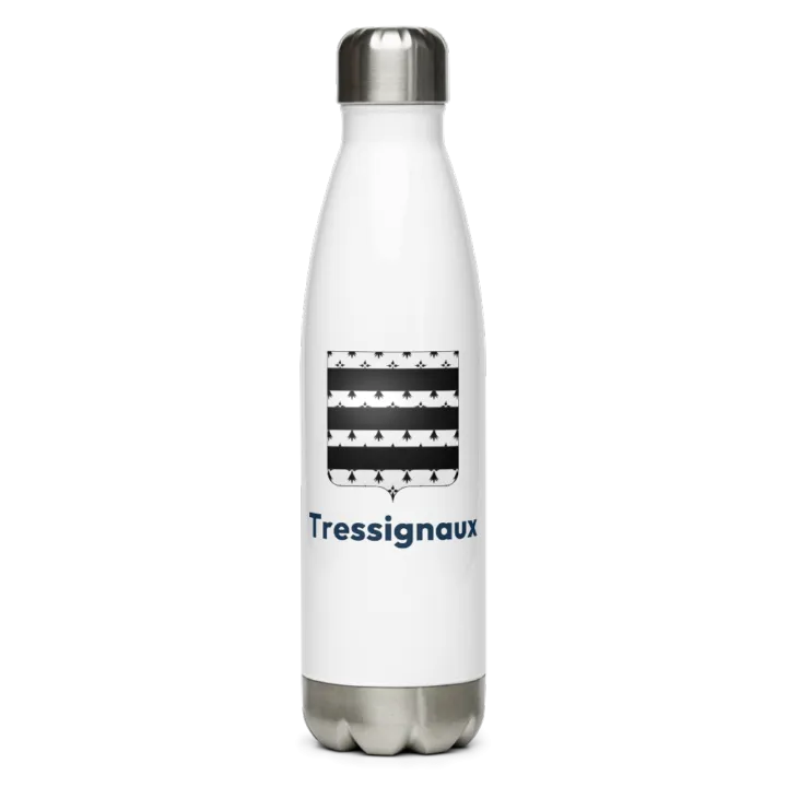 Gourde inox blason de Tressignaux