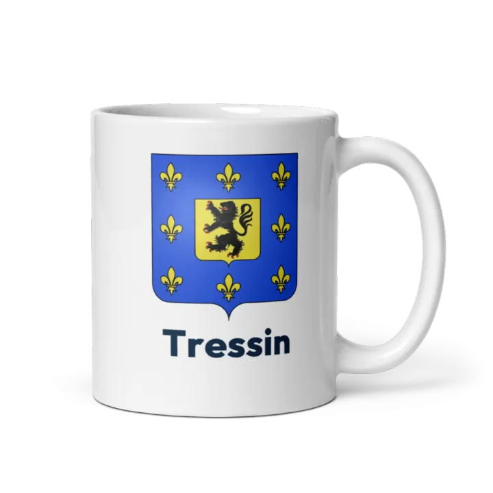 Mug blason de Tressin