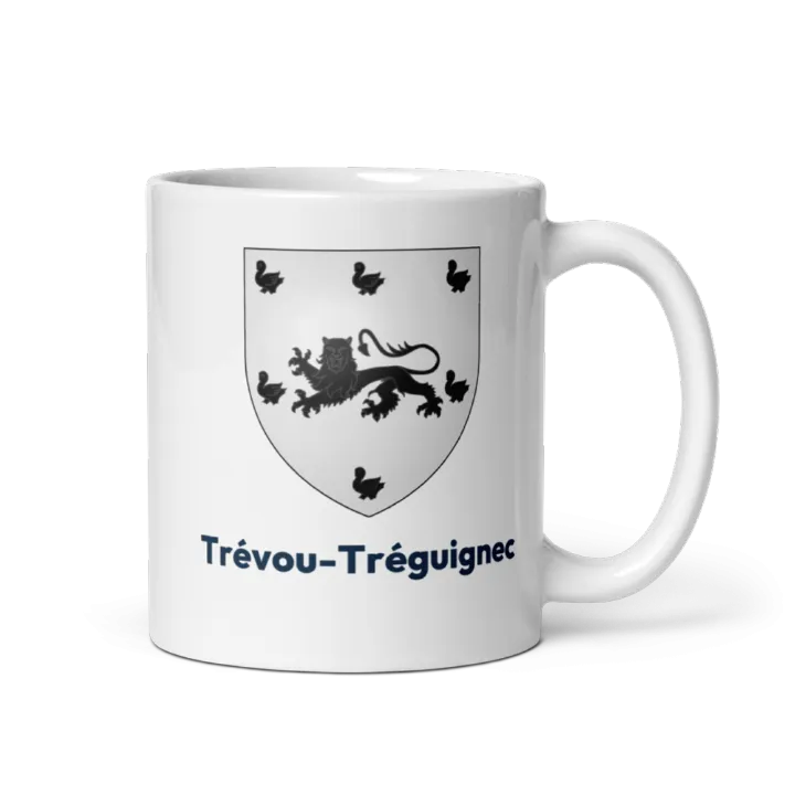 Mug blason de Trévou-Tréguignec