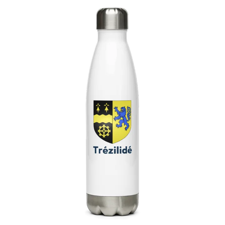 Gourde inox blason de Trézilidé