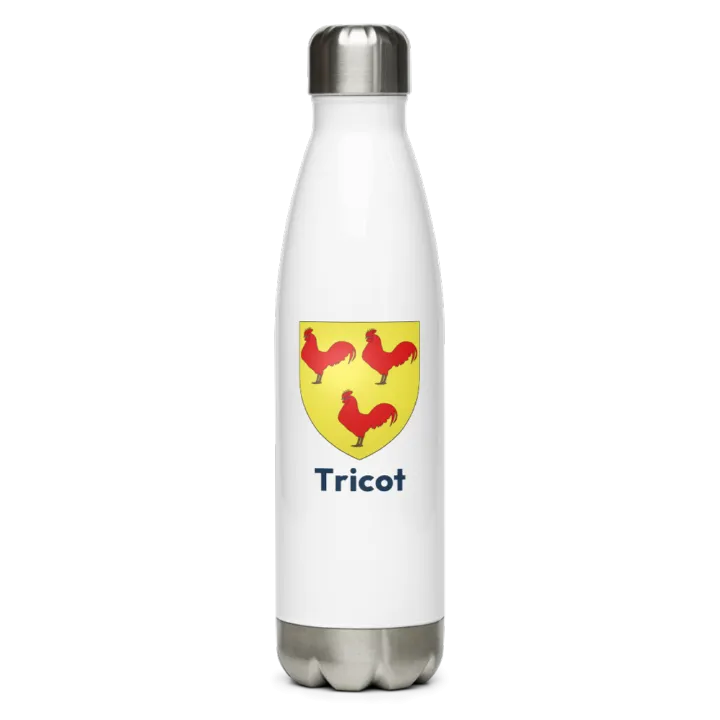 Gourde inox blason de Tricot