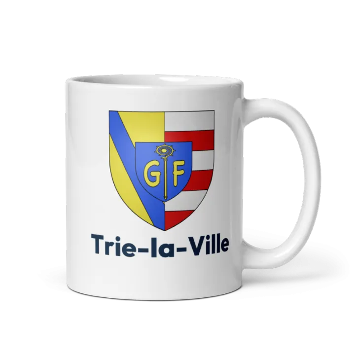 Mug blason de Trie-la-Ville