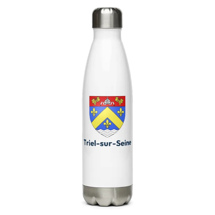 Gourde inox — blason de Triel-sur-Seine