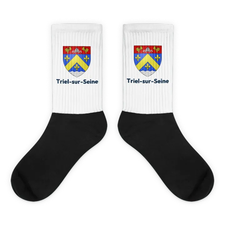 Chaussettes — blason de Triel-sur-Seine