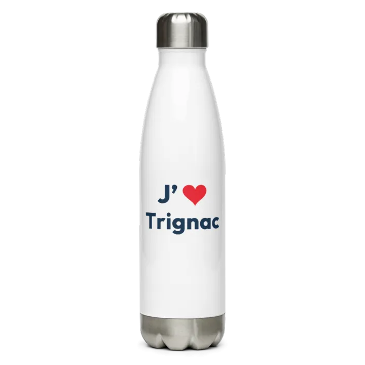 Gourde inox « J’❤ Trignac »