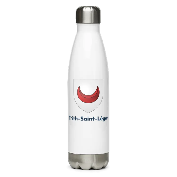 Gourde inox blason de Trith-Saint-Léger