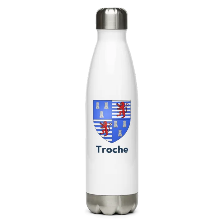 Gourde inox blason de Troche