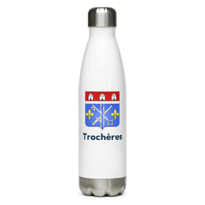 Gourde inox blason de Trochères