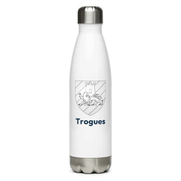 Gourde inox blason de Trogues