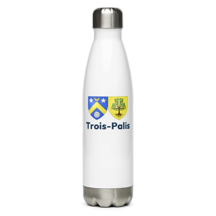 Gourde inox blason de Trois-Palis