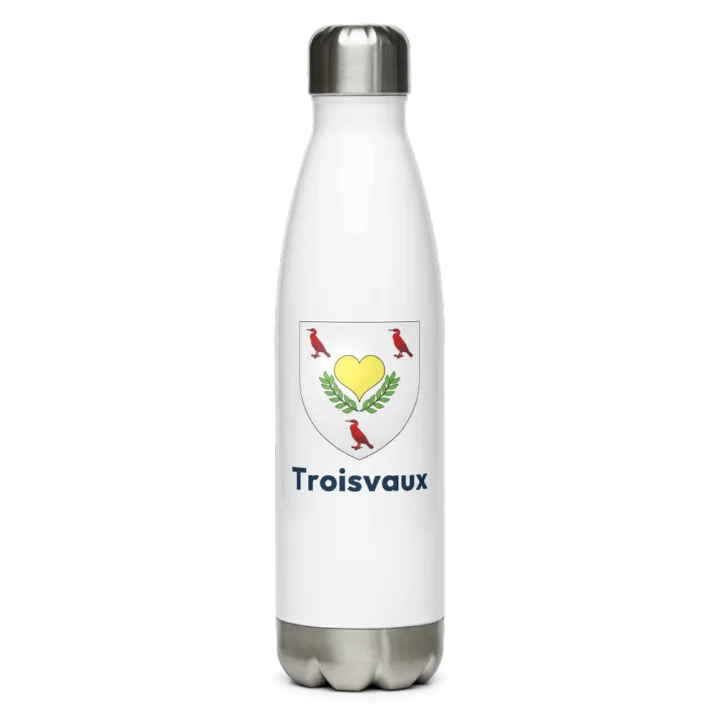 Gourde inox blason de Troisvaux