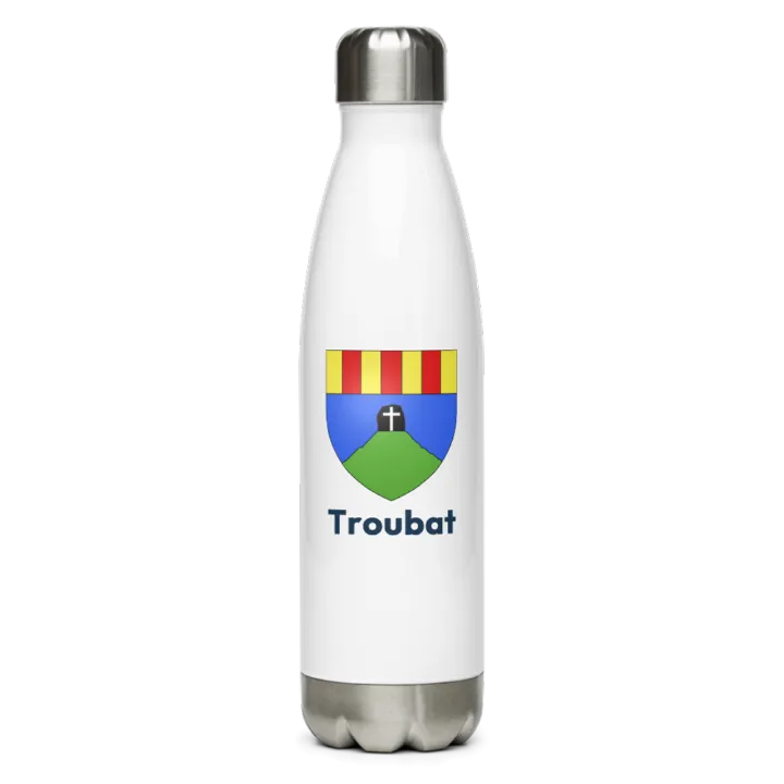 Gourde inox blason de Troubat