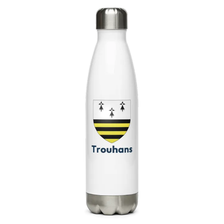 Gourde inox blason de Trouhans