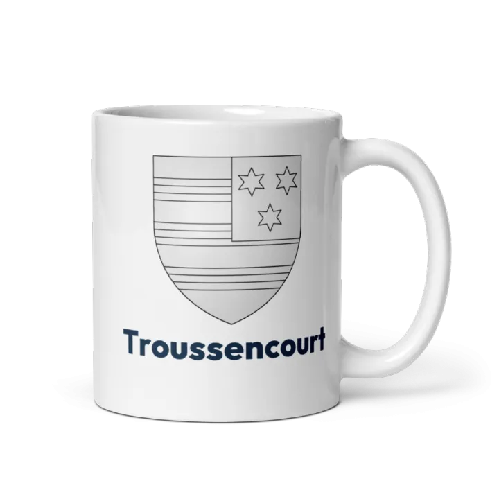 Mug blason de Troussencourt