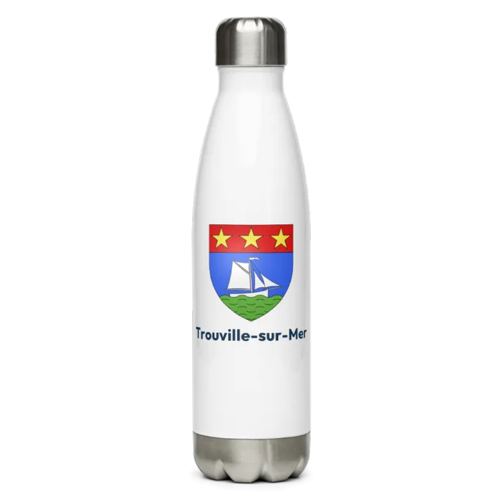 Gourde inox blason de Trouville-sur-Mer