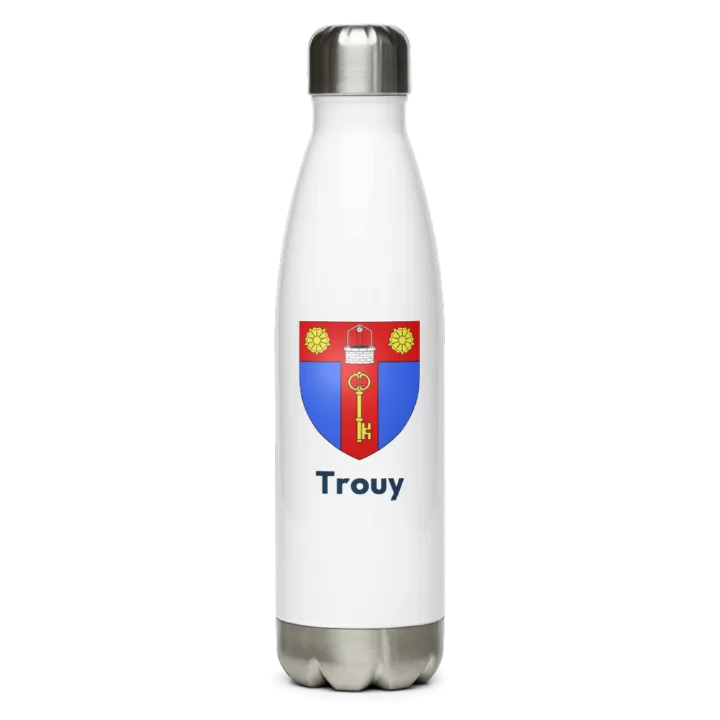 Gourde inox blason de Trouy