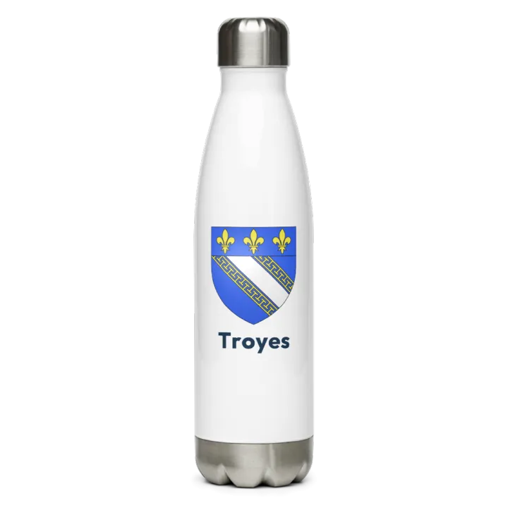 Gourde inox blason de Troyes