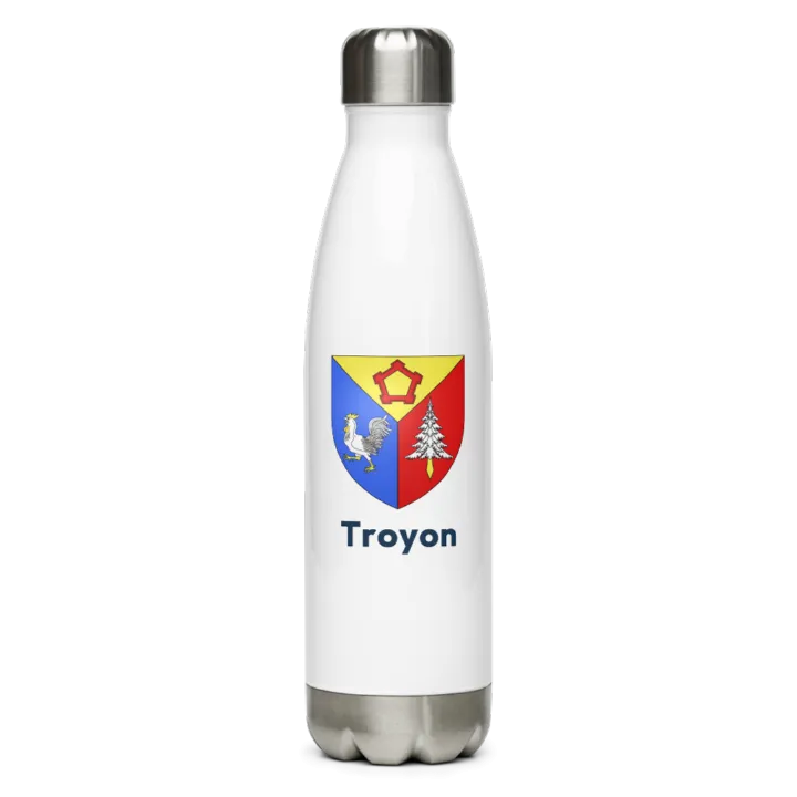 Gourde inox blason de Troyon