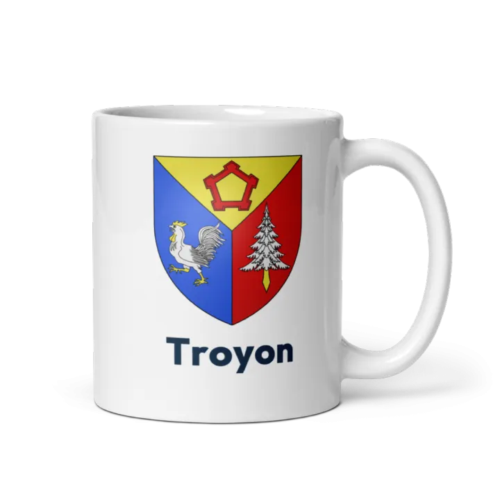 Mug blason de Troyon
