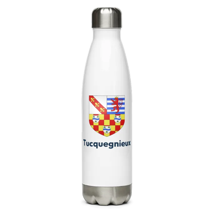 Gourde inox blason de Tucquegnieux
