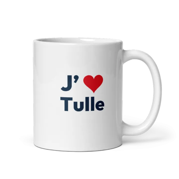 Mug « J’❤ Tulle »