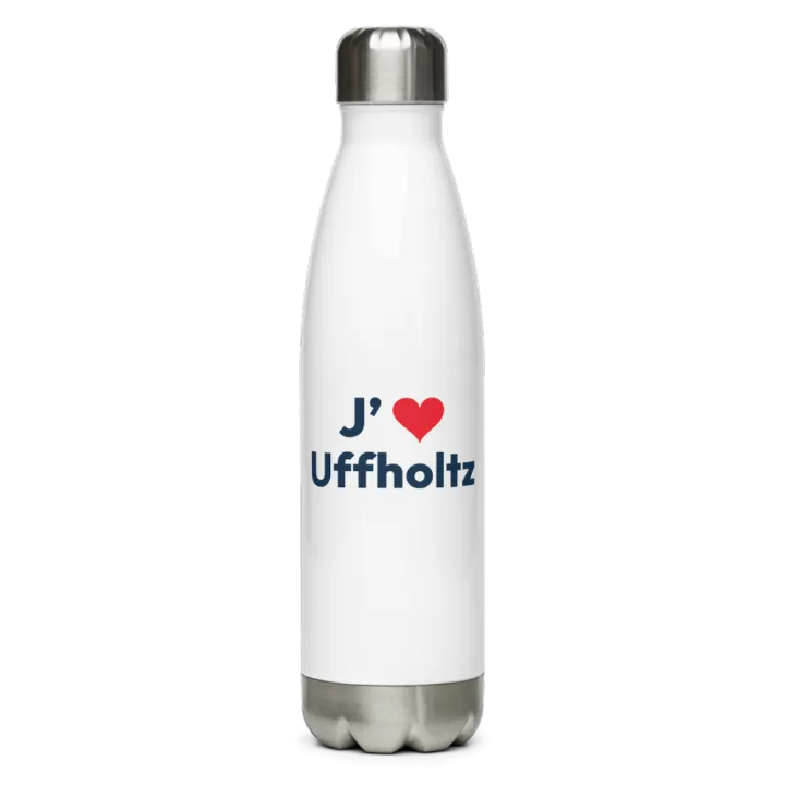 Gourde inox « J’❤ Uffholtz »