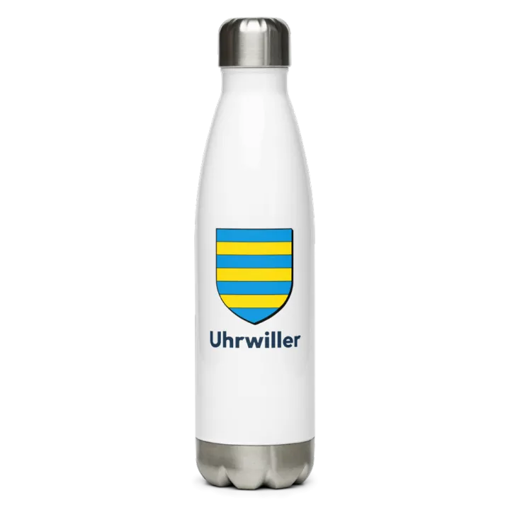 Gourde inox blason de Uhrwiller