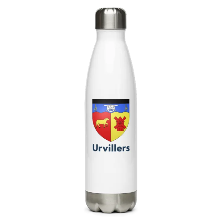 Gourde inox blason de Urvillers