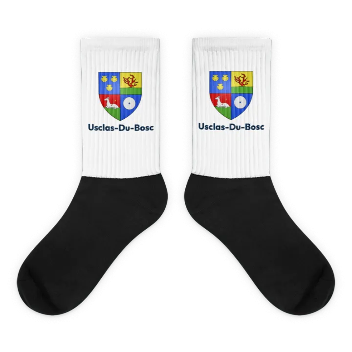 Chaussettes — blason d'Usclas-du-Bosc