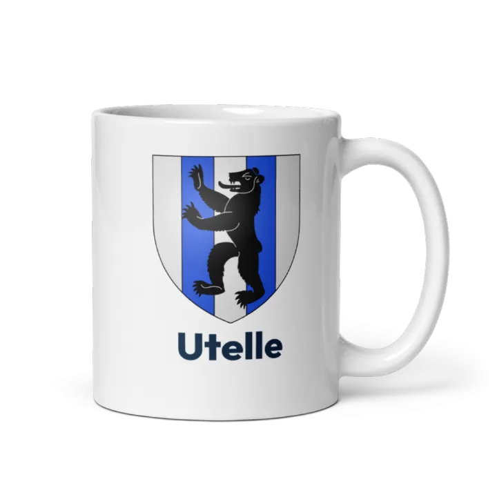 Mug blason de Utelle