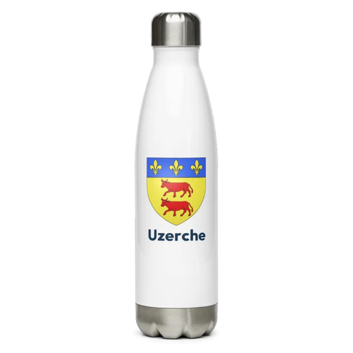 Gourde inox blason de Uzerche