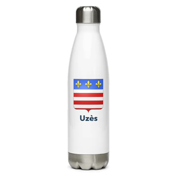 Gourde inox blason de Uzès