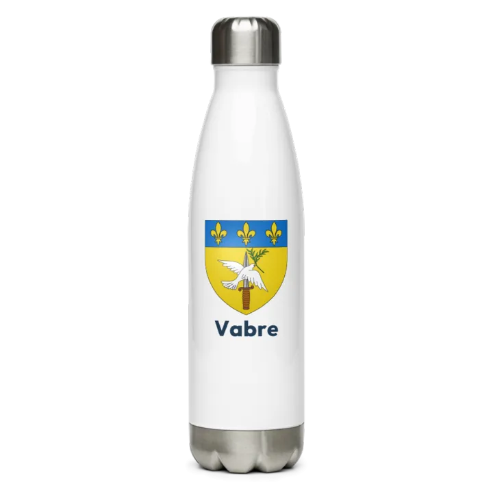 Gourde inox blason de Vabre
