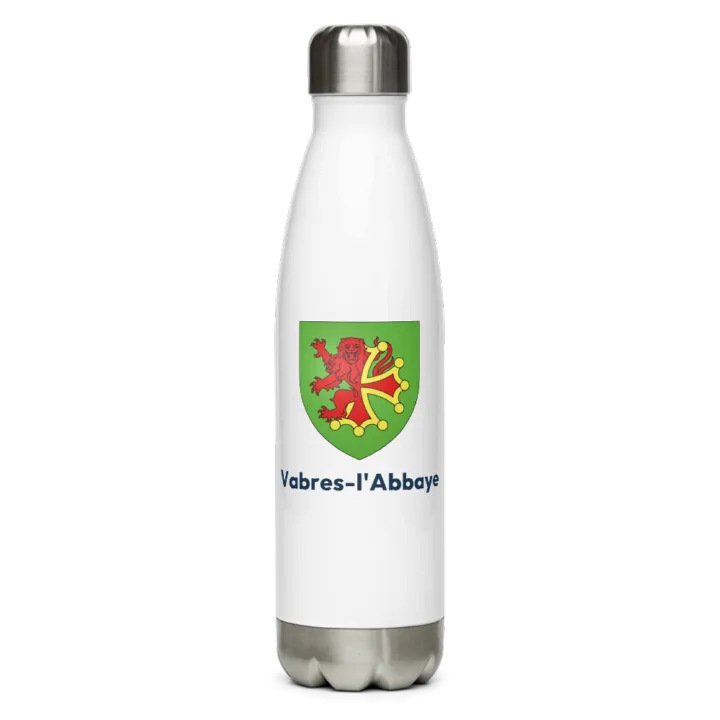 Gourde inox blason de Vabres-l'Abbaye