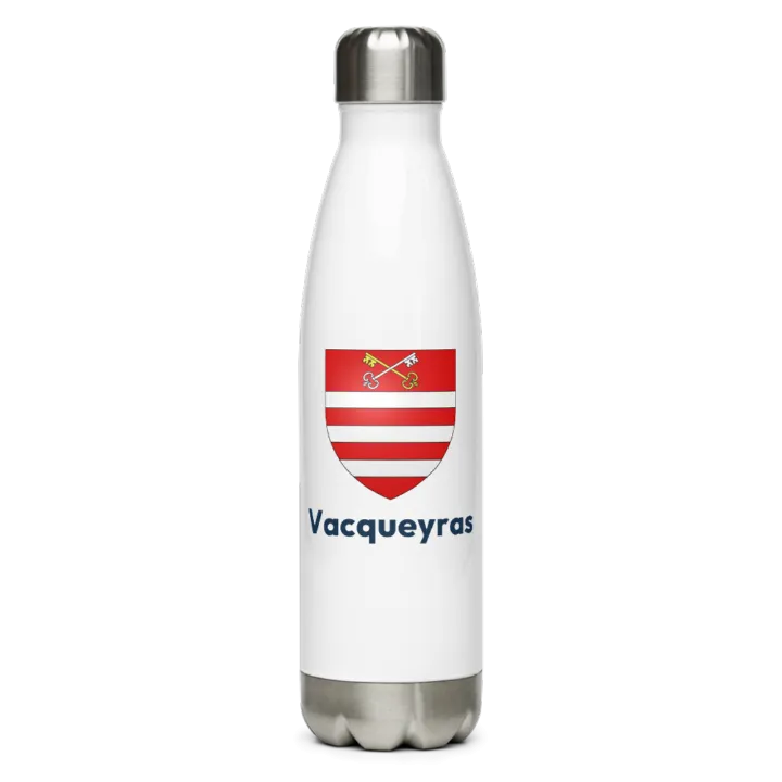Gourde inox blason de Vacqueyras