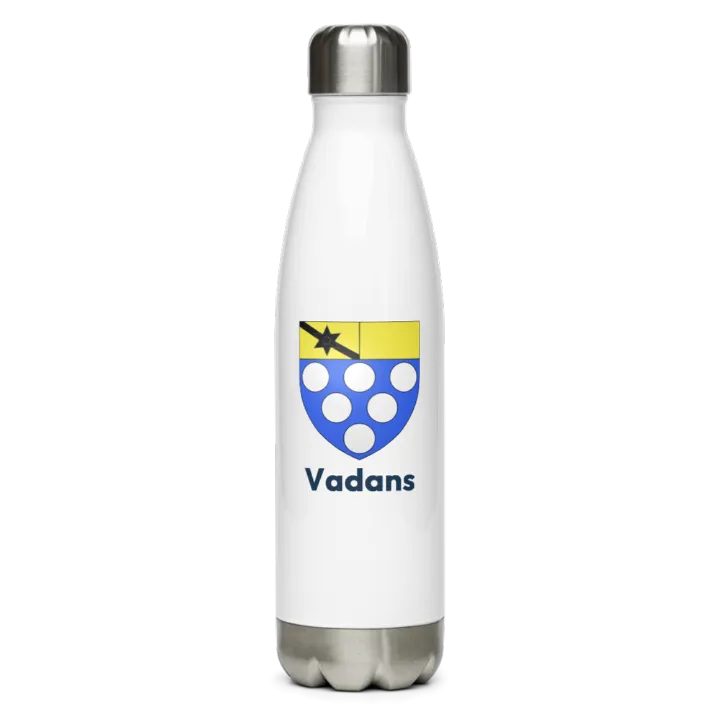 Gourde inox blason de Vadans