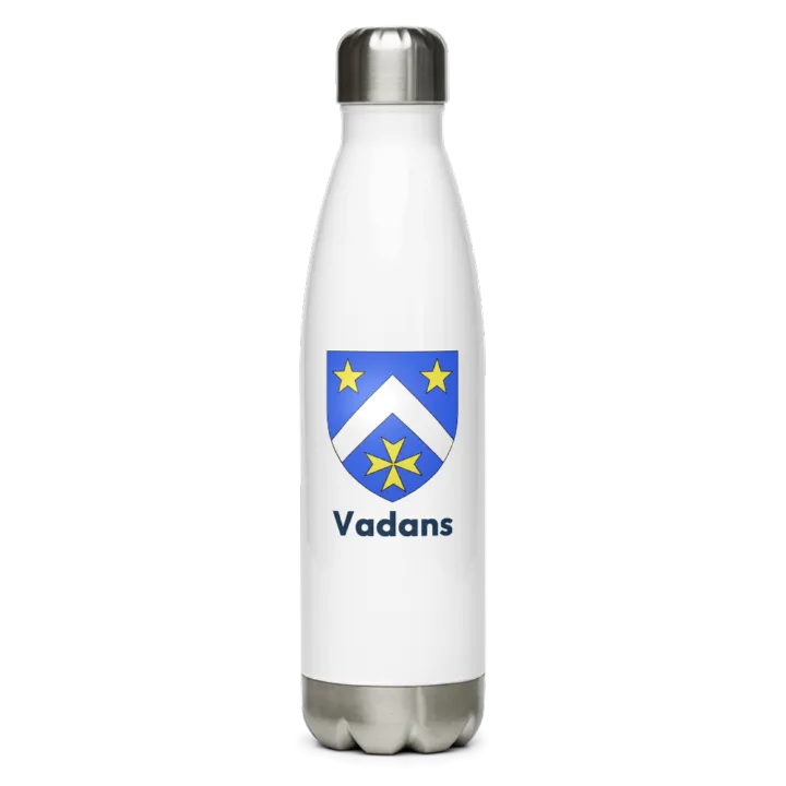 Gourde inox blason de Vadans