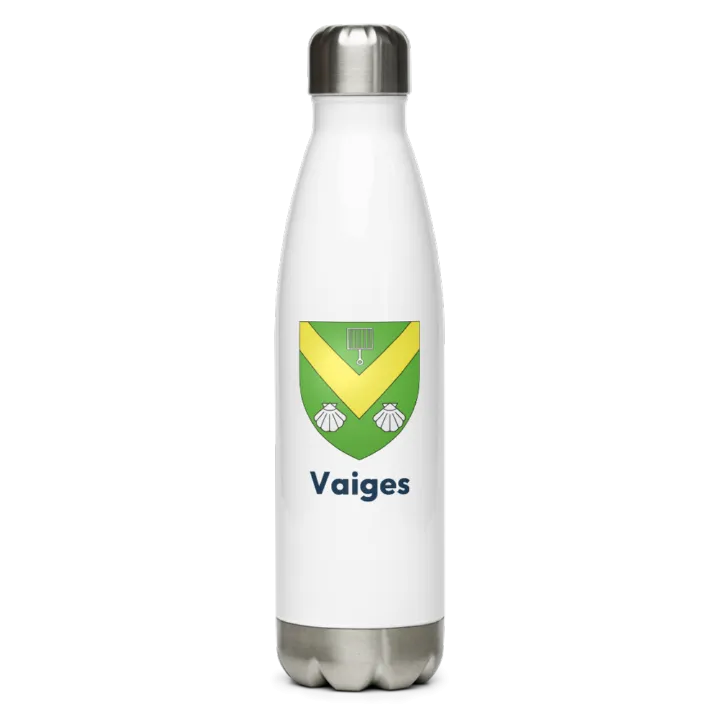 Gourde inox blason de Vaiges
