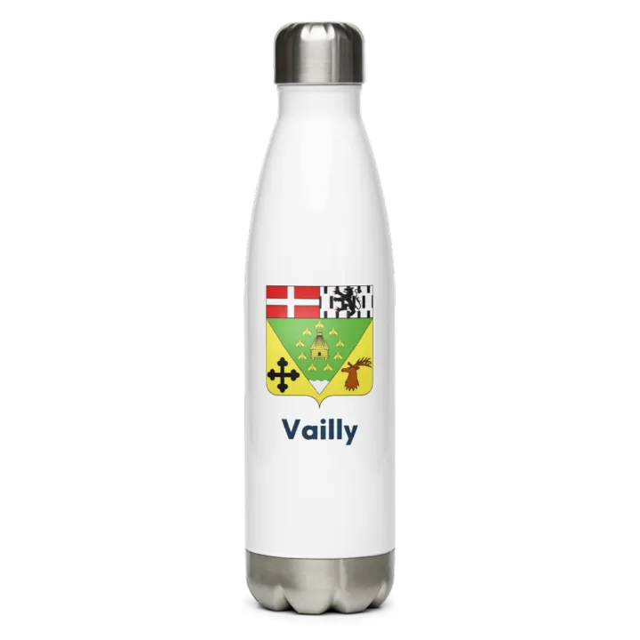 Gourde inox blason de Vailly